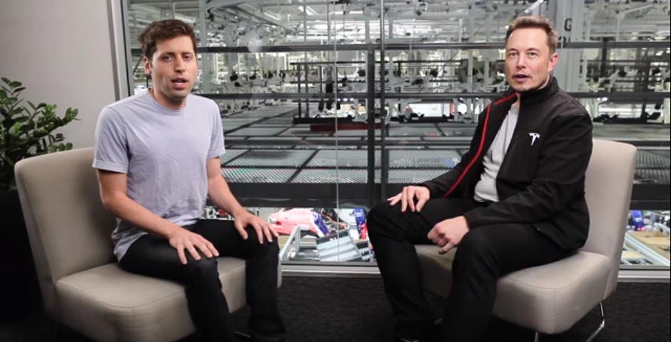 elon musk and sam altman talk about the future of the world in 2016