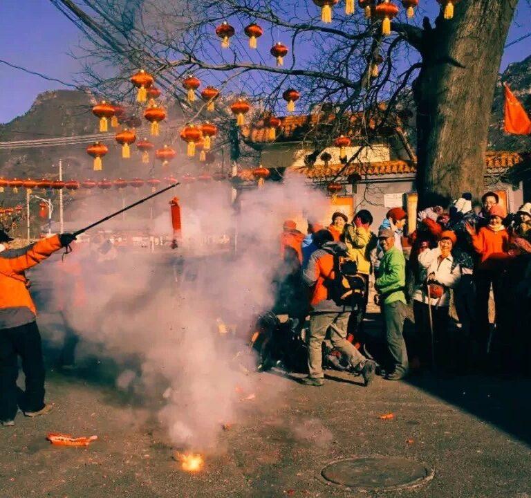 Firecrackers for Chinese New Year
