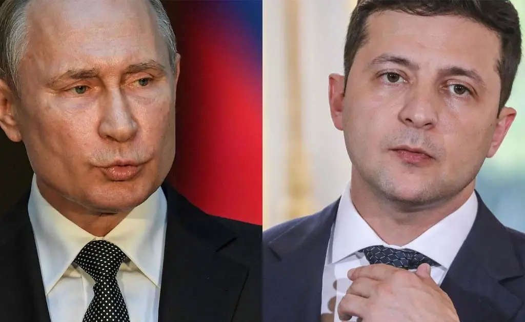 Putin and Zelensky