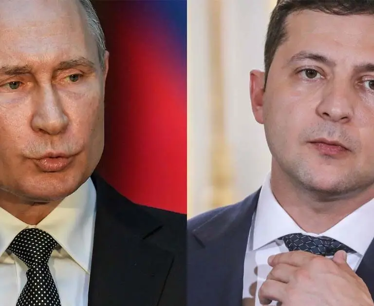 Putin and Zelensky